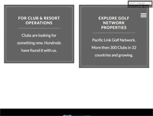 Tablet Screenshot of pacificlinks.com